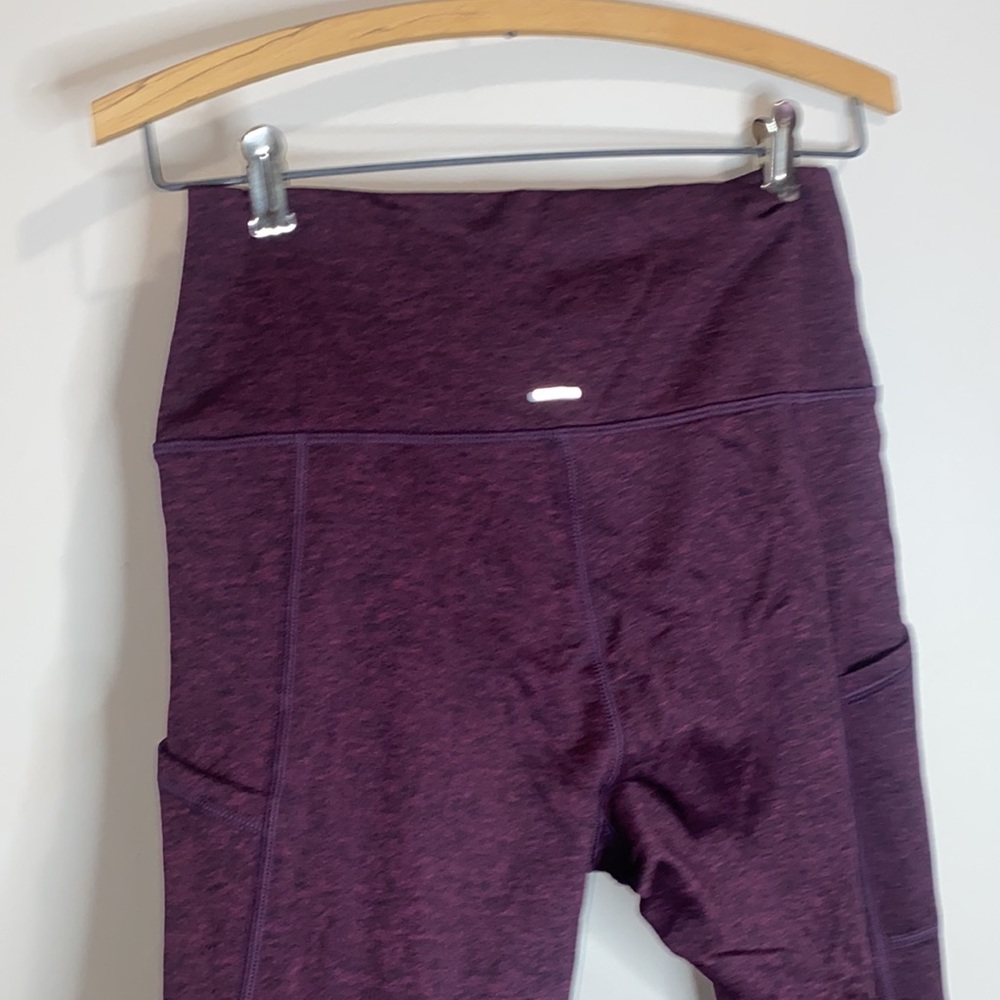 🪿Cozy Dark Red Aerie leggings! - Picture 7 of 8